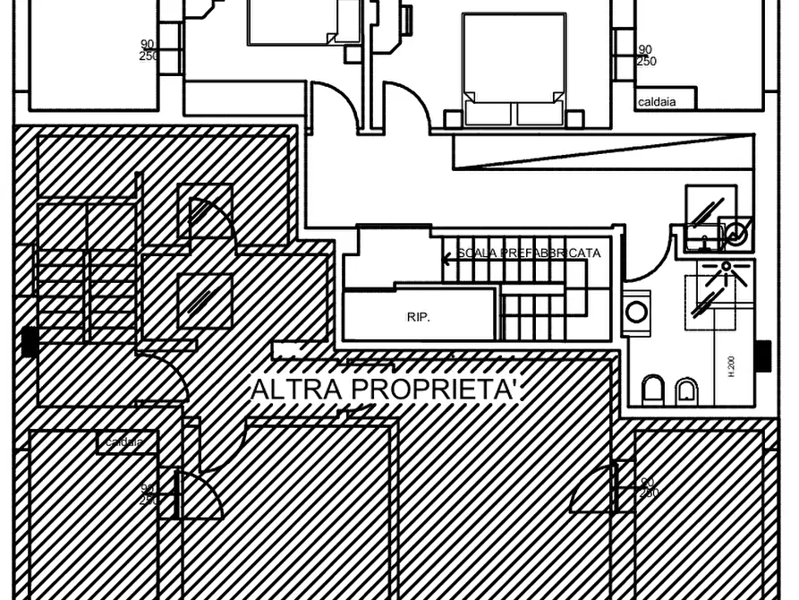Immagine 6 di Trilocale in vendita  in Via Marecchiese 189 a Verucchio