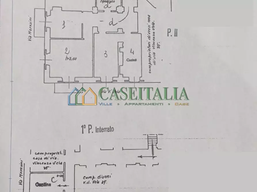 Immagine 18 di Quadrilocale in vendita  in Via Vincenzo Vela 40 a Torino