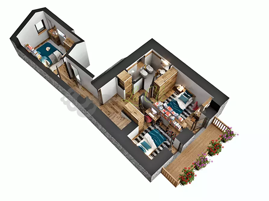 Immagine 4 di Rustico / casale in vendita  a Morgex