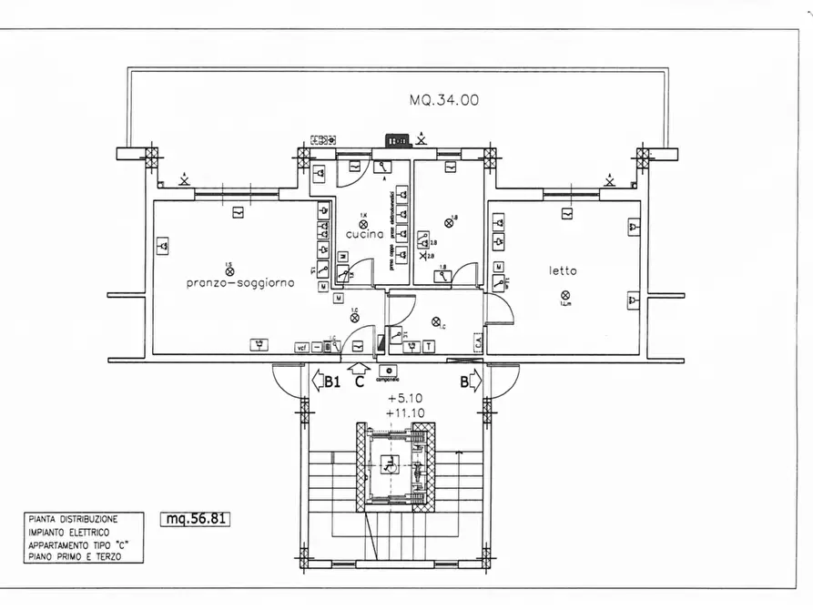 Immagine 18 di Bilocale in vendita  in Via Giandomenico De Carolis 7c a Turi