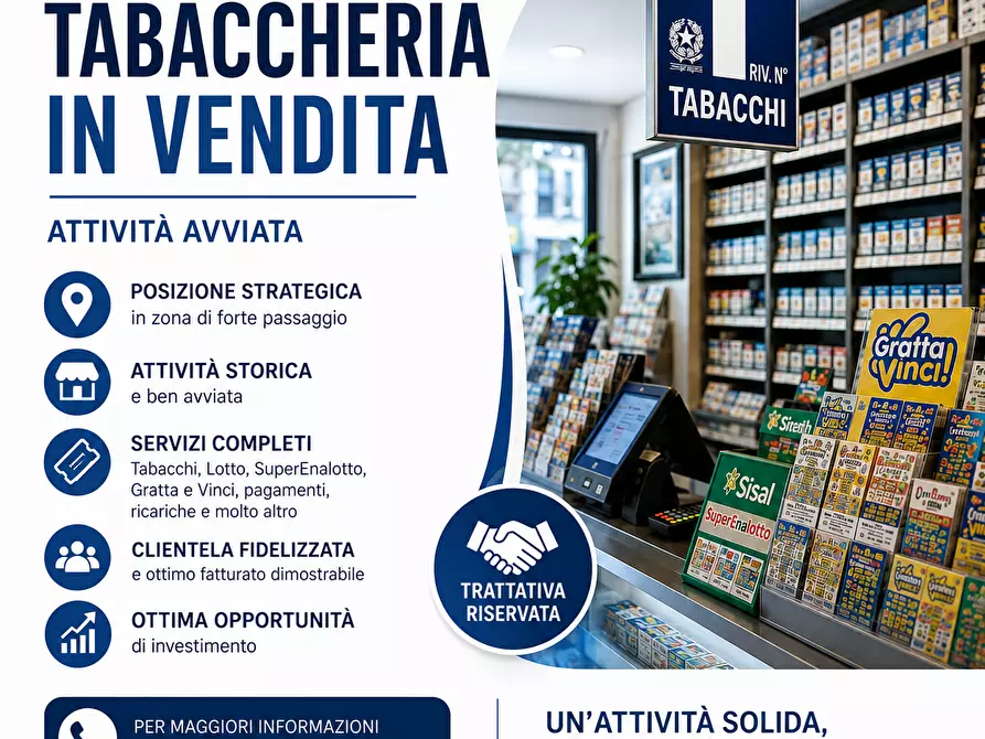 Immagine 1 di Tabaccheria in vendita  a Bologna