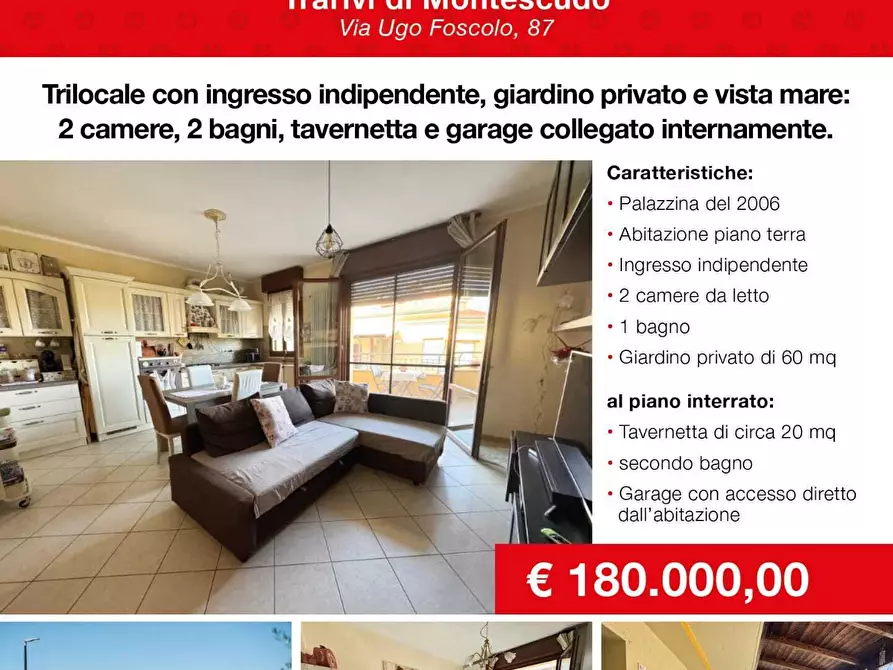 Immagine 47 di Trilocale in vendita  in Via Ugo Foscolo 87 a Montescudo-Monte Colombo