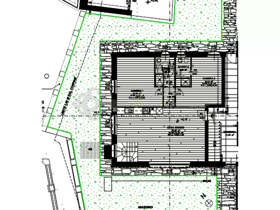 Immagine 2 di Trilocale in vendita  a Courmayeur