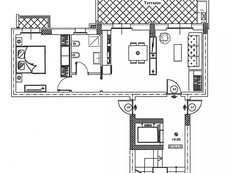 Immagine 26 di Bilocale in vendita  in Traversa Via Berlino a Casamassima