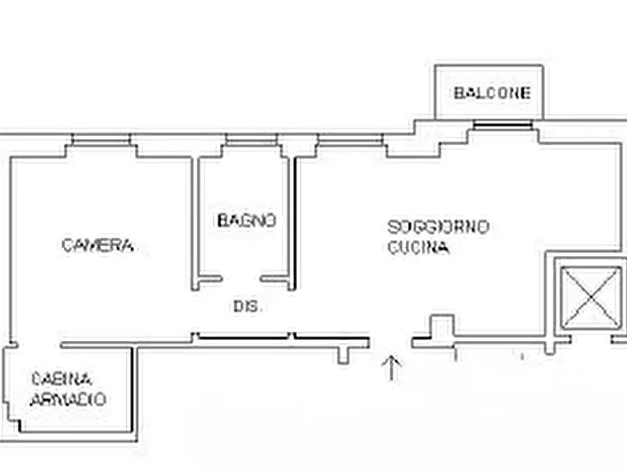 Immagine 12 di Trilocale in vendita  a Bologna