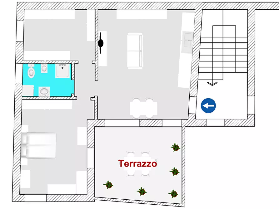 Immagine 24 di Trilocale in vendita  in piazza vittorio emanule a Nerviano