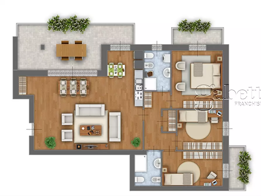 Immagine 17 di Quadrilocale in vendita  in Via Antonio Vivaldi a Dairago