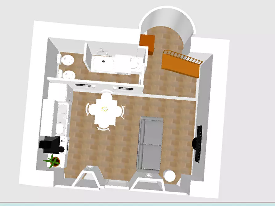 Immagine 13 di Casa semindipendente in vendita  a Arcola