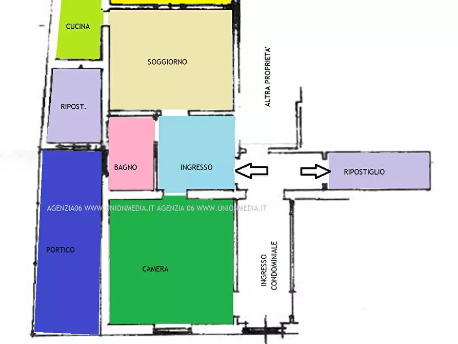 Immagine 10 di Appartamento in vendita  a Arcola