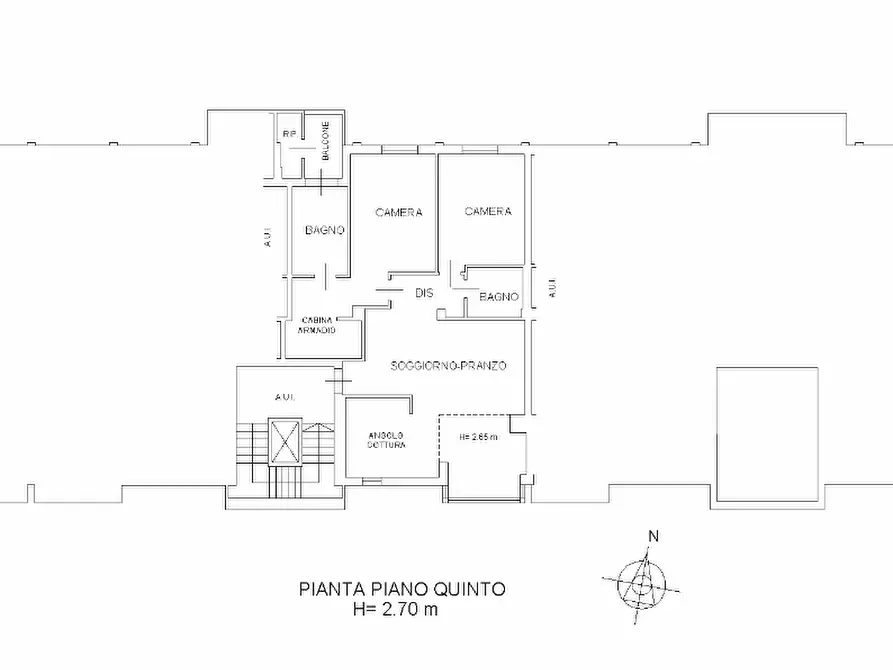 Immagine 36 di Quadrilocale in vendita  in Via dell'Edera 8 a Rimini