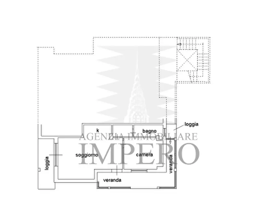 Immagine 15 di Bilocale in vendita  in Passaggio Trento Trieste a Ventimiglia
