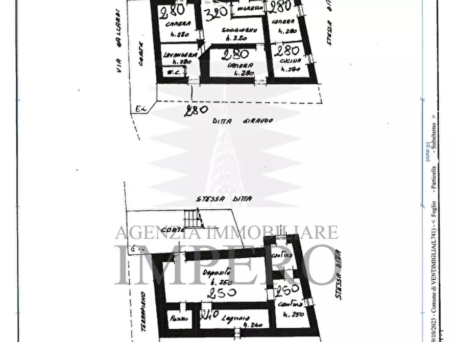 Immagine 10 di Casa indipendente in vendita  in Via Gallardi 22 a Ventimiglia