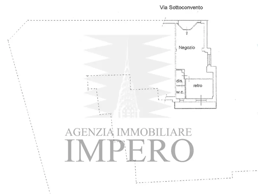 Immagine 8 di Locale commerciale in vendita  in Via Sottoconvento 59 a Ventimiglia