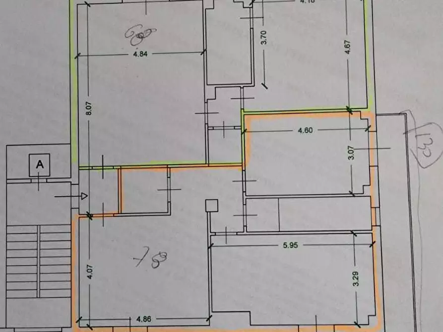 Immagine 2 di Trilocale in vendita  a Siracusa