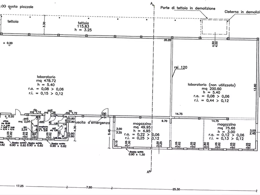 Immagine 10 di Capannone industriale in affitto  in Via Rancole 68 a San Leo