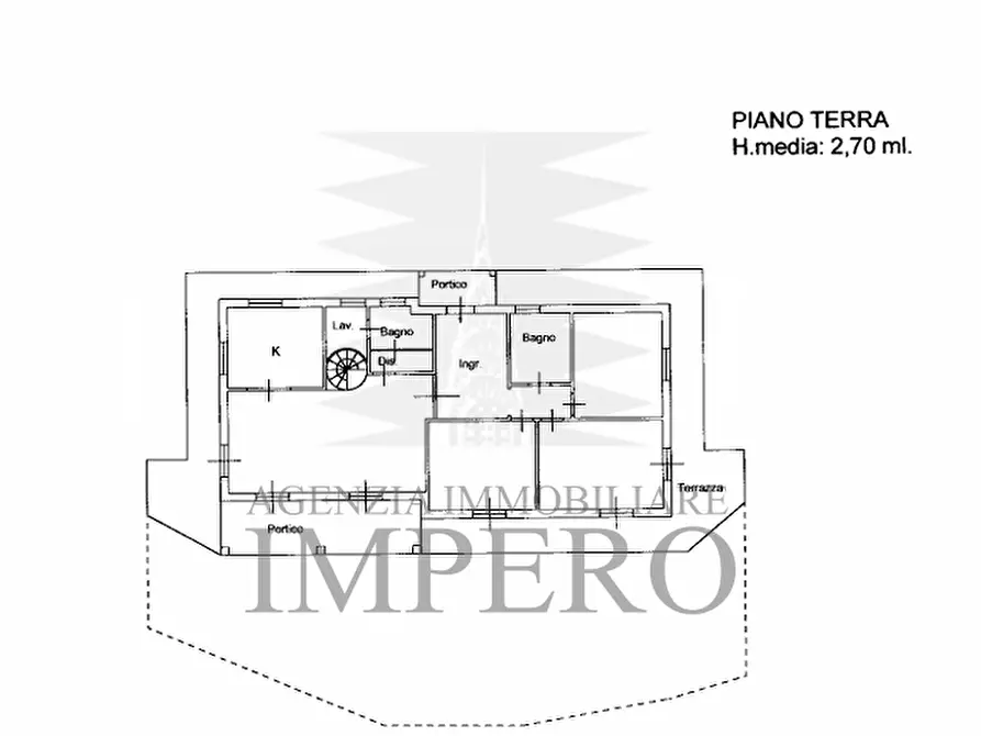 Immagine 47 di Villa in vendita  in Via Fontana 1 a Ventimiglia