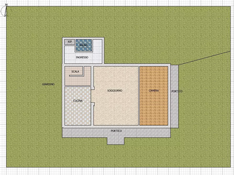 Immagine 21 di Rustico / casale in vendita  in via Jacopo da porto sud 232 a Modena