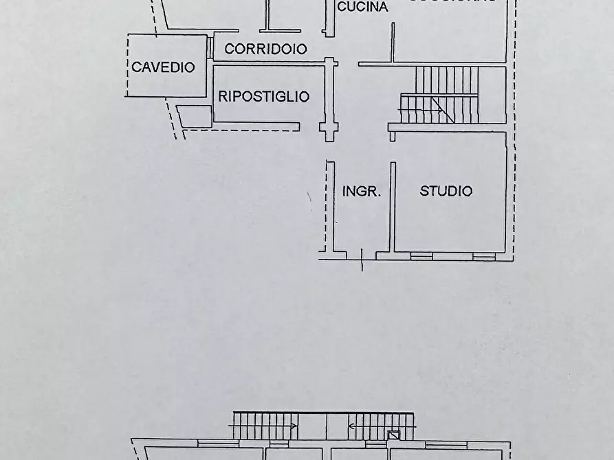 Immagine 1 di Porzione di casa in vendita  in Via Felice Cavallotti 20 a Rovigo