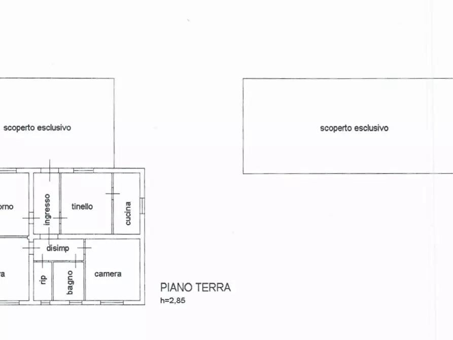 Immagine 2 di Trilocale in vendita  in Via XXIV Maggio 140 a Novafeltria