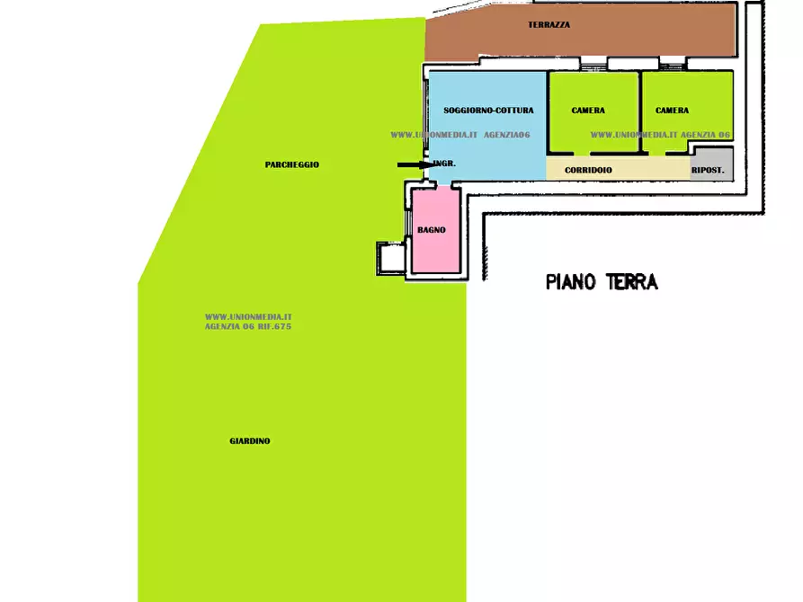 Immagine 1 di Appartamento in vendita  a Arcola