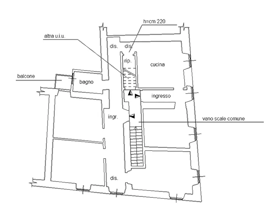 Immagine 24 di Appartamento in vendita  in Via Porta Parma 12 a Sarzana