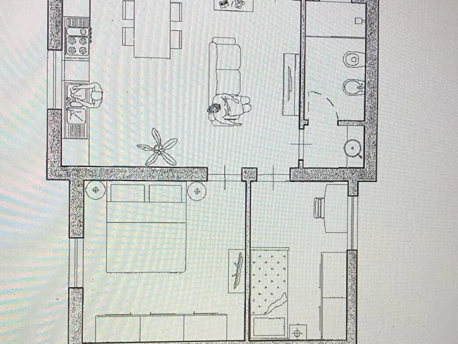 Immagine 7 di Appartamento in vendita  in Via Aurelia Sud a Arcola