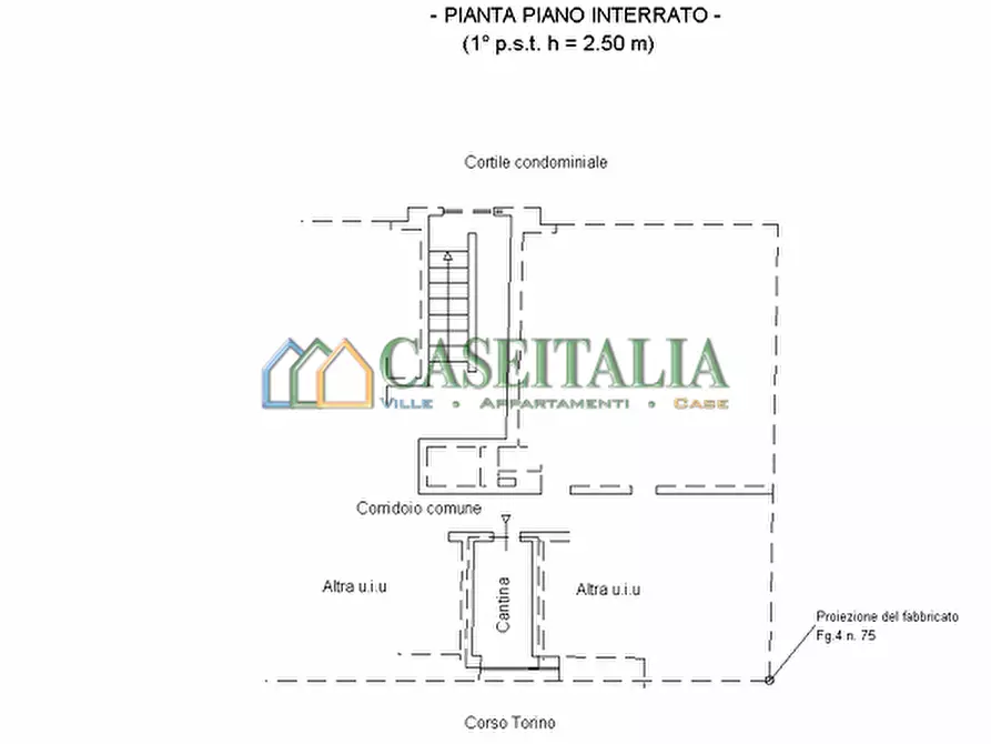 Immagine 25 di Trilocale in vendita  in Corso Torino 83 a Buttigliera Alta