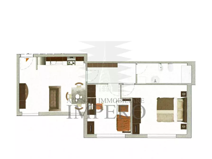 Immagine 2 di Trilocale in vendita  in Passaggio Trento Trieste 39 a Ventimiglia