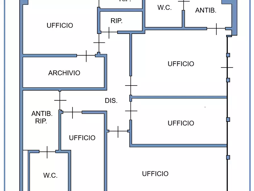 Immagine 16 di Ufficio in affitto  in Via Orzinuovi a Brescia
