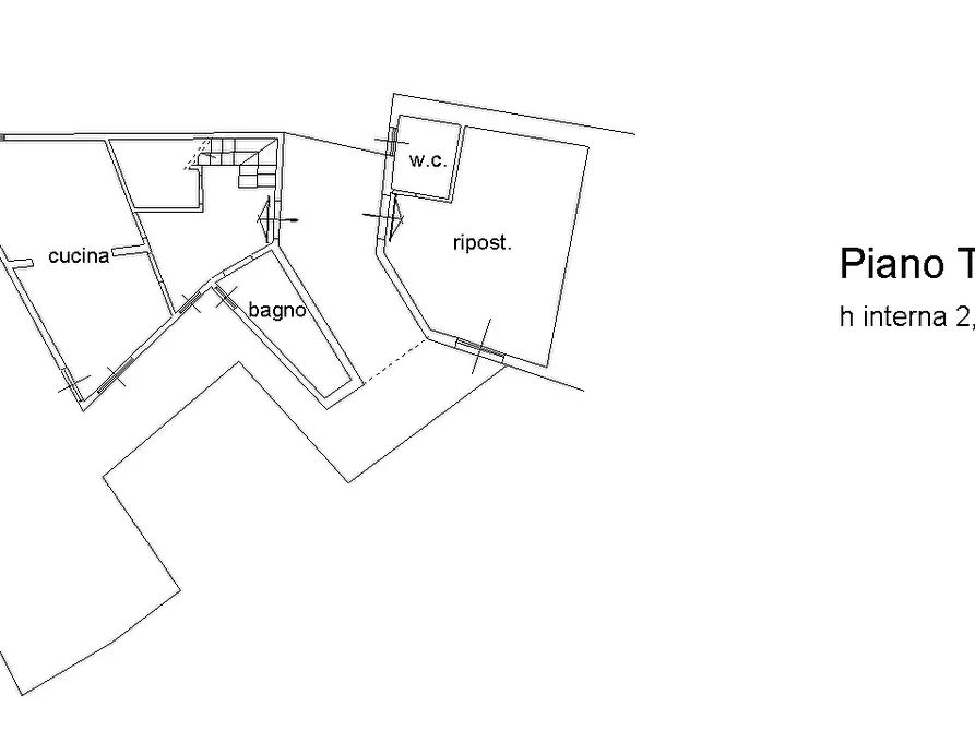 Immagine 60 di Casa semindipendente in vendita  in via della costa 19 a Sesta Godano