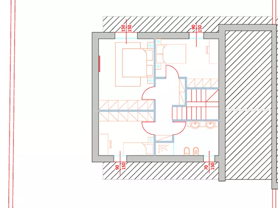 Immagine 4 di Villa in vendita  in Strada Provinciale Traversetolo 246 a Parma