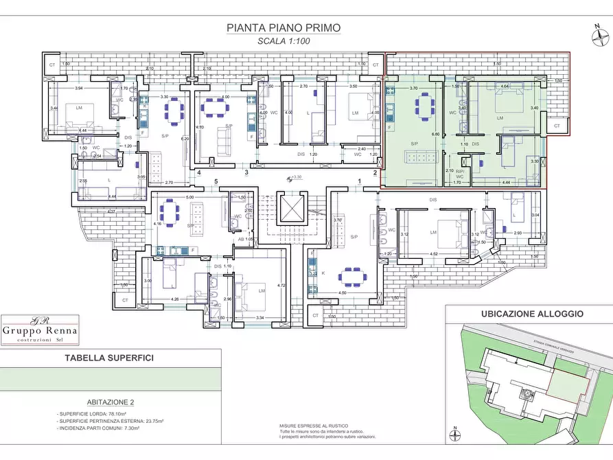 Immagine 7 di Trilocale in vendita  in contrada  verdazzo a Locorotondo