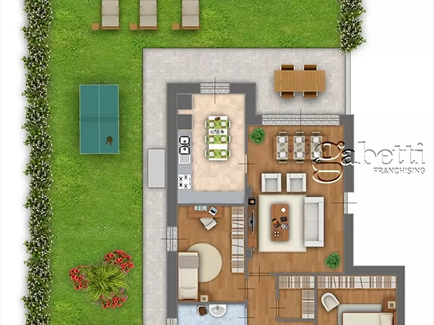 Immagine 11 di Quadrilocale in vendita  in Via Antonio Vivaldi a Dairago