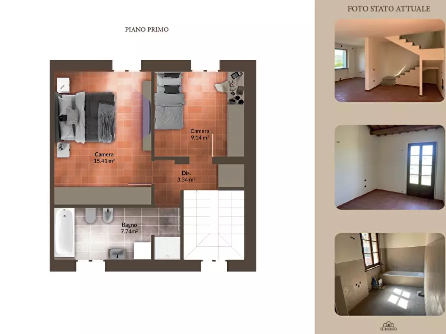 Immagine 19 di Appartamento in vendita  in Via Aia Marcucci 11 a Pennabilli