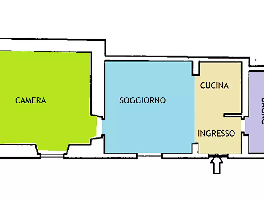 Immagine 13 di Casa semindipendente in vendita  a Arcola