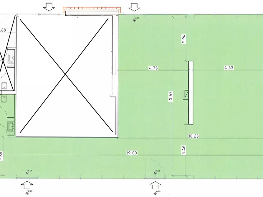 Immagine 8 di Locale commerciale in affitto  a Sarzana