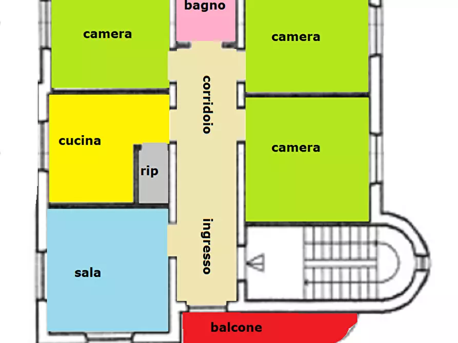 Immagine 4 di Casa indipendente in vendita  a Arcola