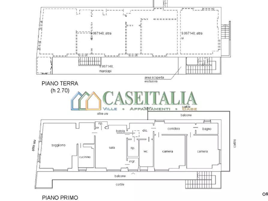 Immagine 28 di Quadrilocale in vendita  in Via Rivoli 26 a Rosta