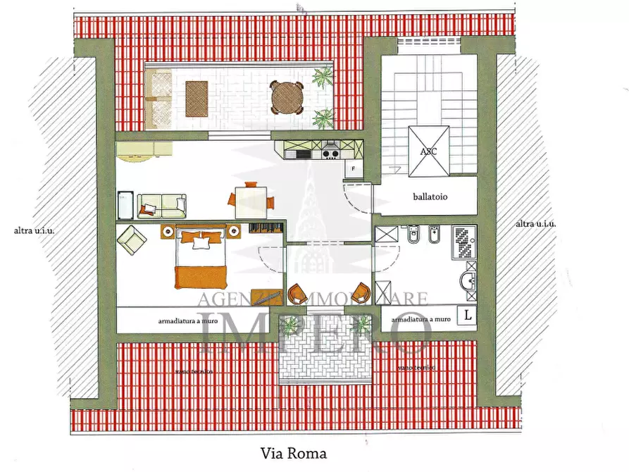Immagine 1 di Quadrilocale in vendita  in Via Roma 18 a Ventimiglia