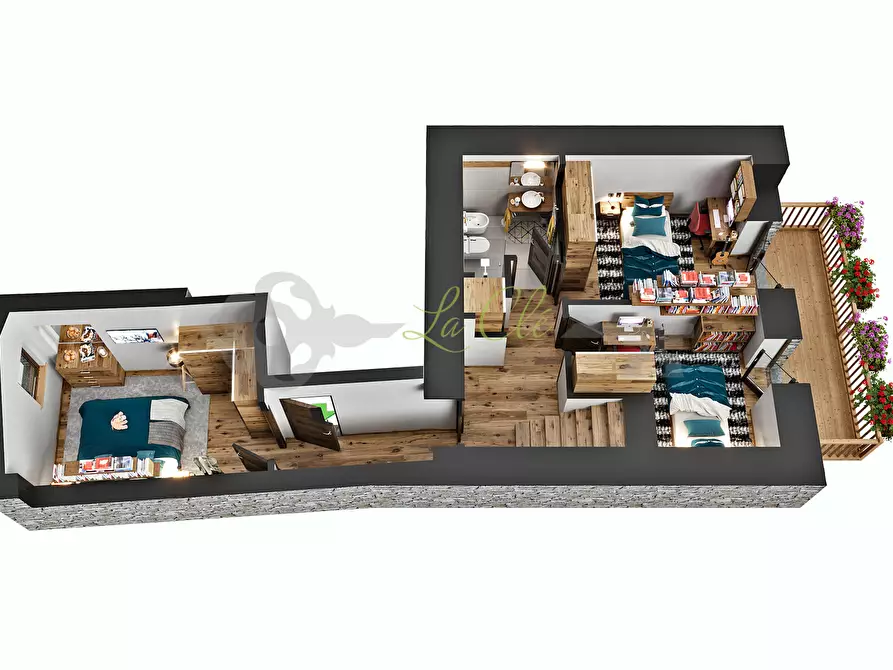 Immagine 3 di Rustico / casale in vendita  a Morgex