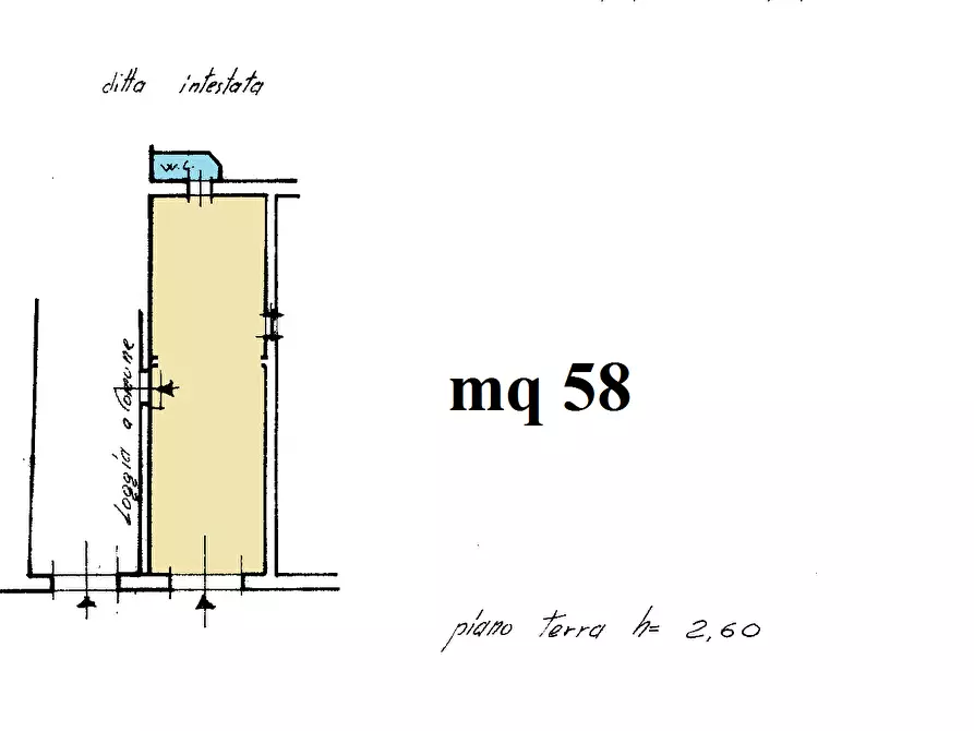 Immagine 37 di Pentalocale in vendita  in piazza san pietro somali a Lucca
