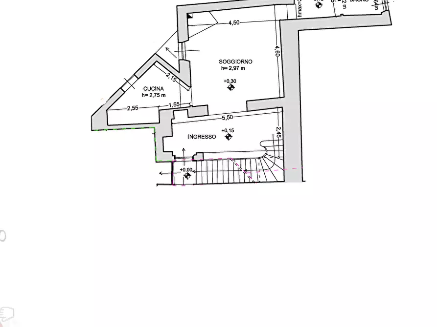 Immagine 2 di Appartamento in vendita  a Ortonovo