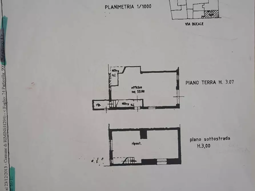 Immagine 8 di Garage in vendita  in Piazzetta Ducale a Rimini