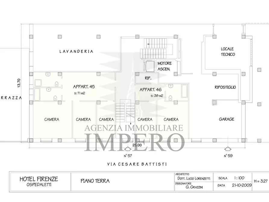 Immagine 77 di Albergo/B&B/Residence in vendita  in via regina margherita 97 a San Remo