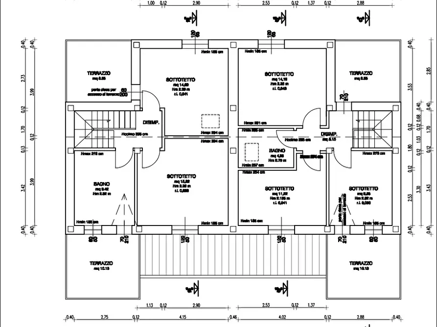 Immagine 12 di Casa bifamiliare in vendita  in Via Gina Romani 15 a Parma