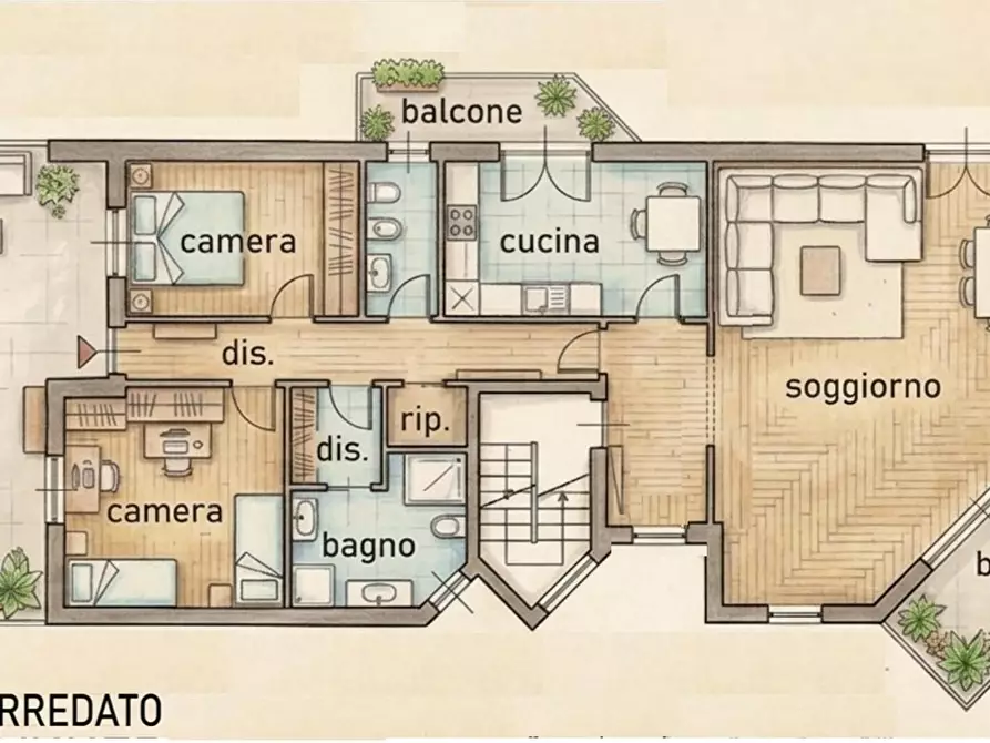 Immagine 6 di Villa in vendita  a Parabiago