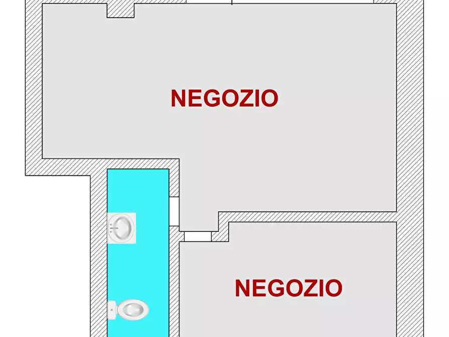 Immagine 12 di Locale commerciale in affitto  in Viale Villoresi a Nerviano
