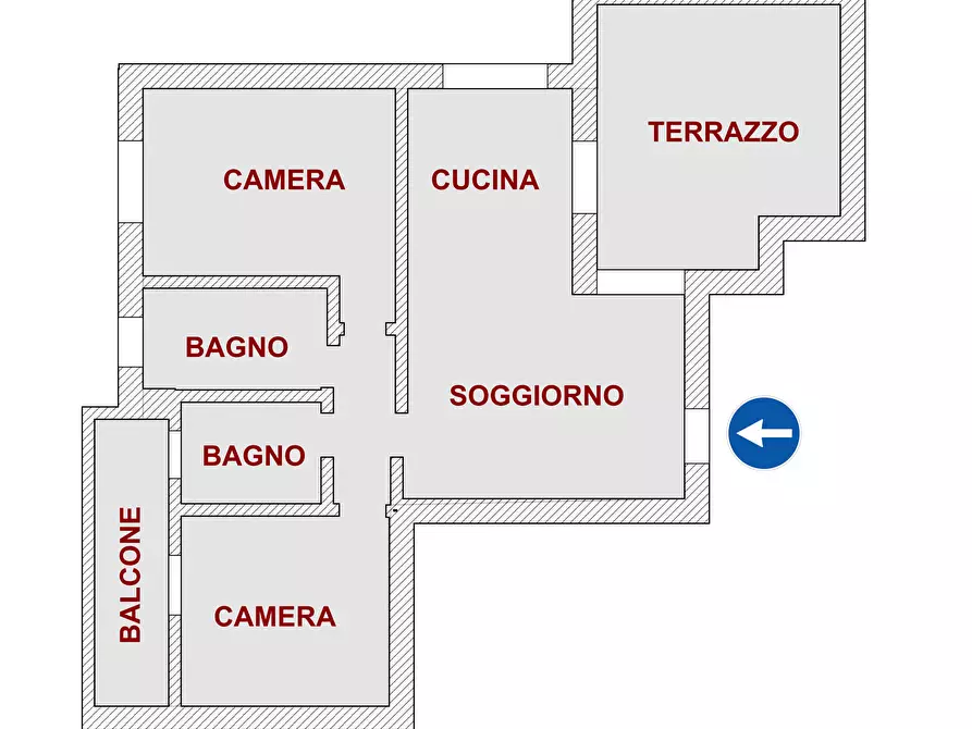 Immagine 30 di Trilocale in vendita  in Via Pietro Madonini a Uboldo