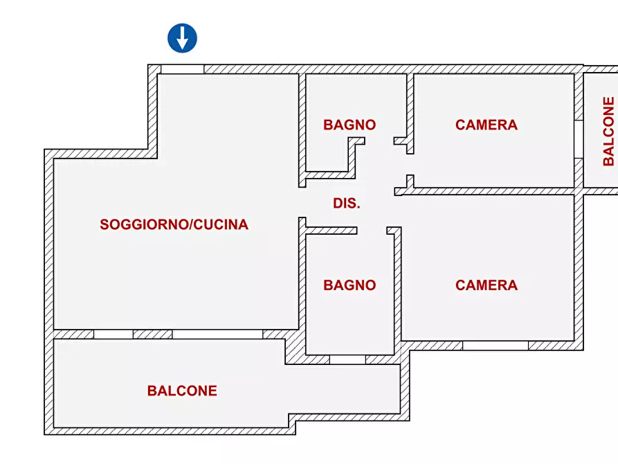 Immagine 25 di Trilocale in vendita  in giacomo leopardi a Lainate