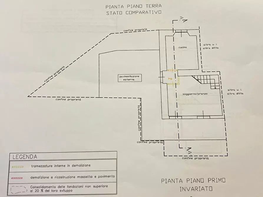 Immagine 4 di Terratetto in vendita  in Via Santa Lucia 8 a San Leo